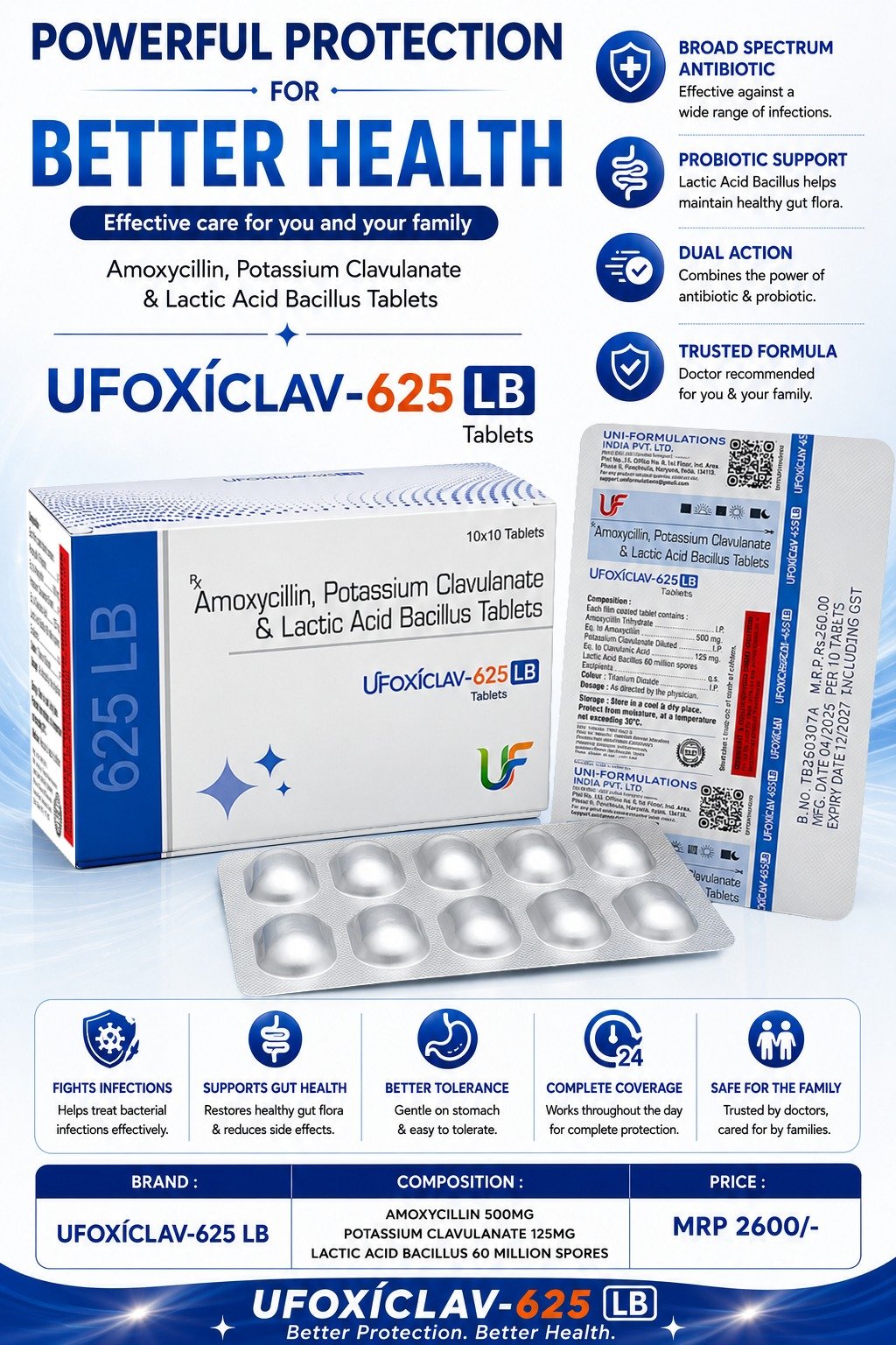 UFOXICLAV-625 LB